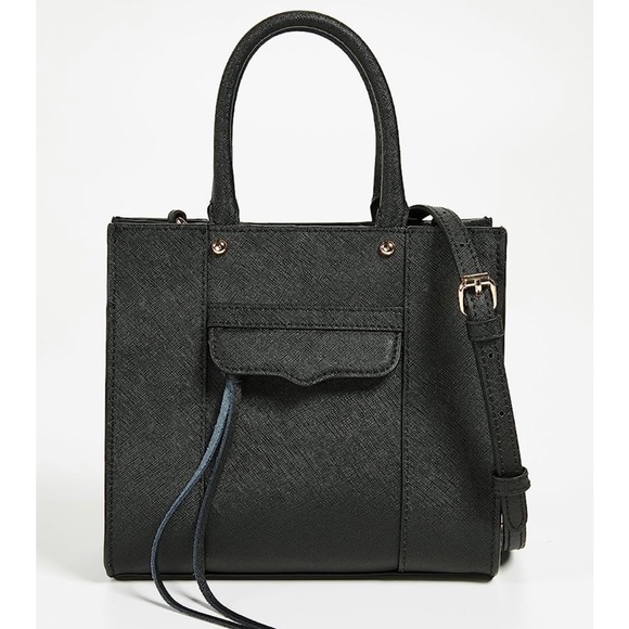 Rebecca Minkoff M.A.B Mini Black Tote with Original Cover (FREE SHIPPING) - Picture 3 of 4